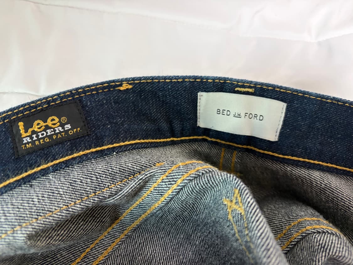 Bed j.w. Ford X Lee indigo jeans 상품이미지5
