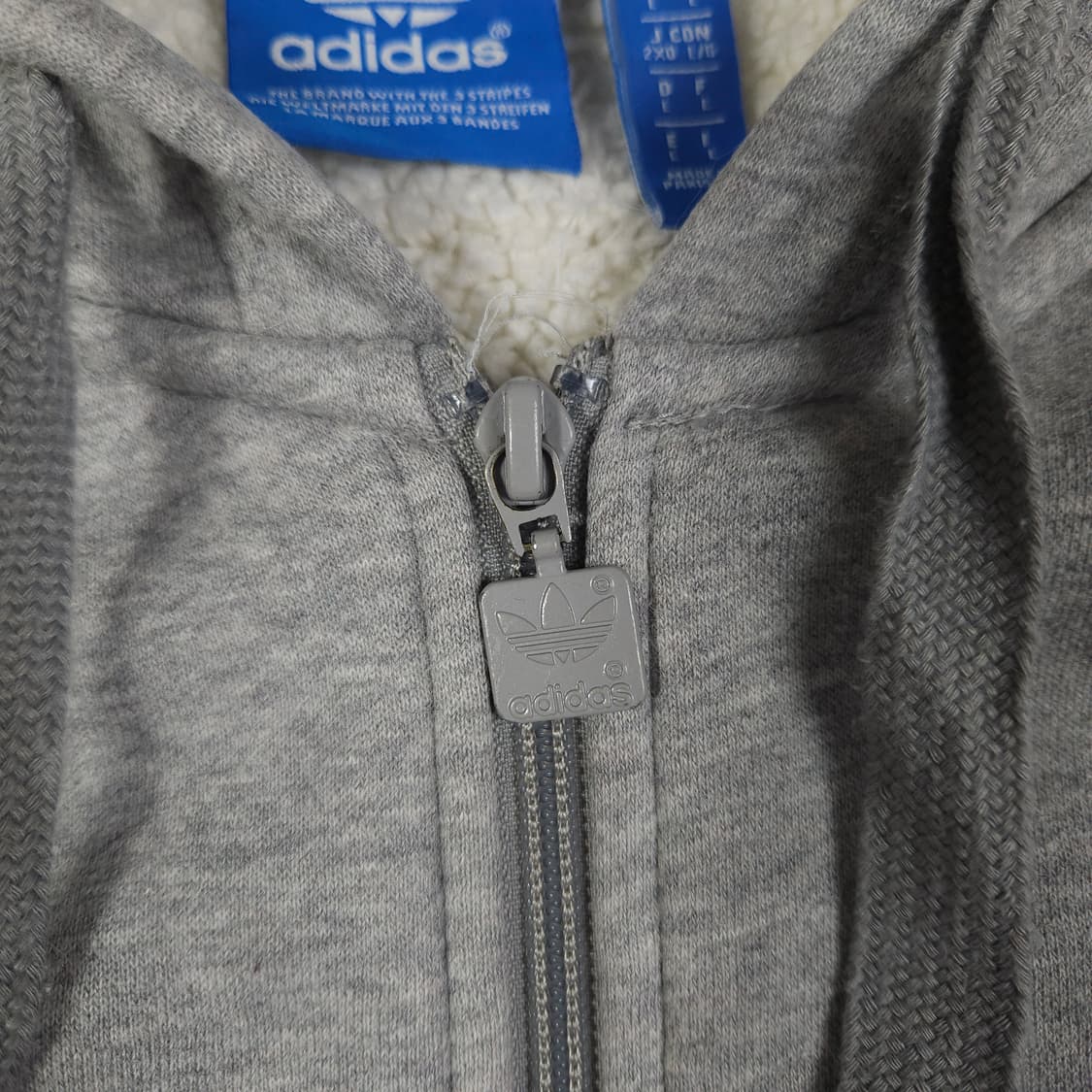 아디다스 파이어버드 양털 후드집업  상품이미지3