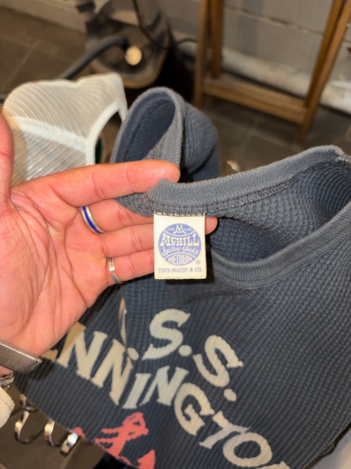 Toys Mccoy’s U.S.S print waffle sleeve 상품이미지10