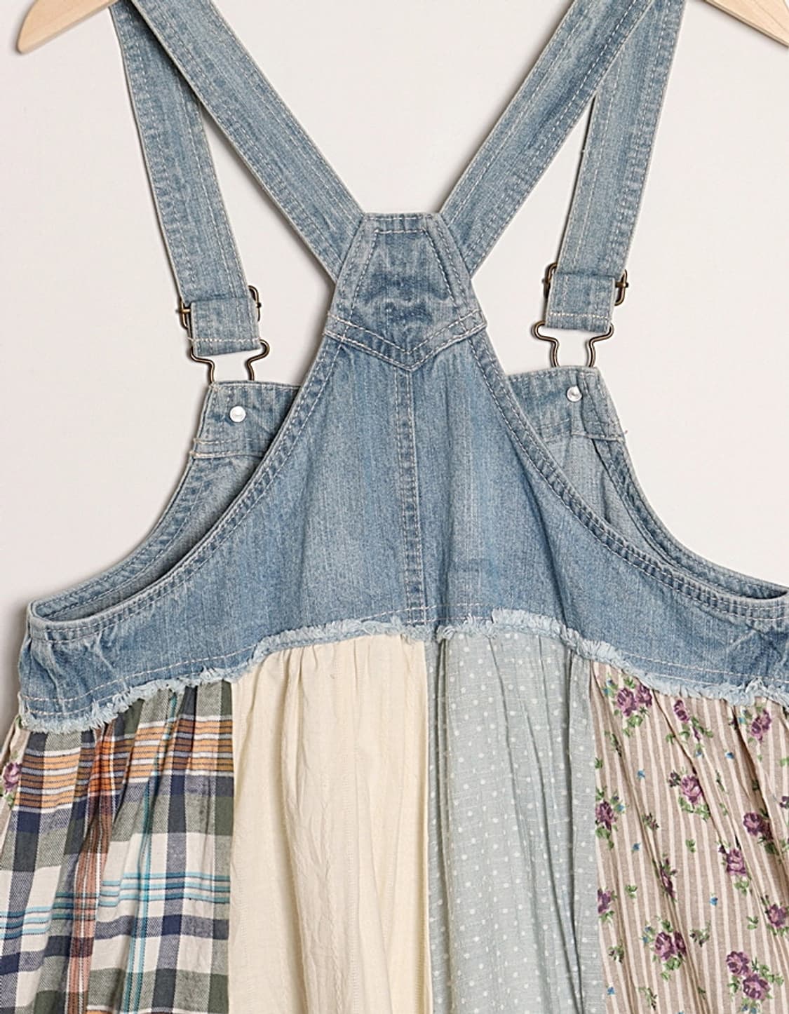 Non Mixed Fabric Jumper Skirt (44) 상품이미지6