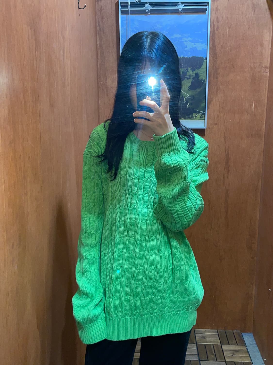 (XL) POLO 폴로 랄프로렌 케이블 니트 상품이미지1