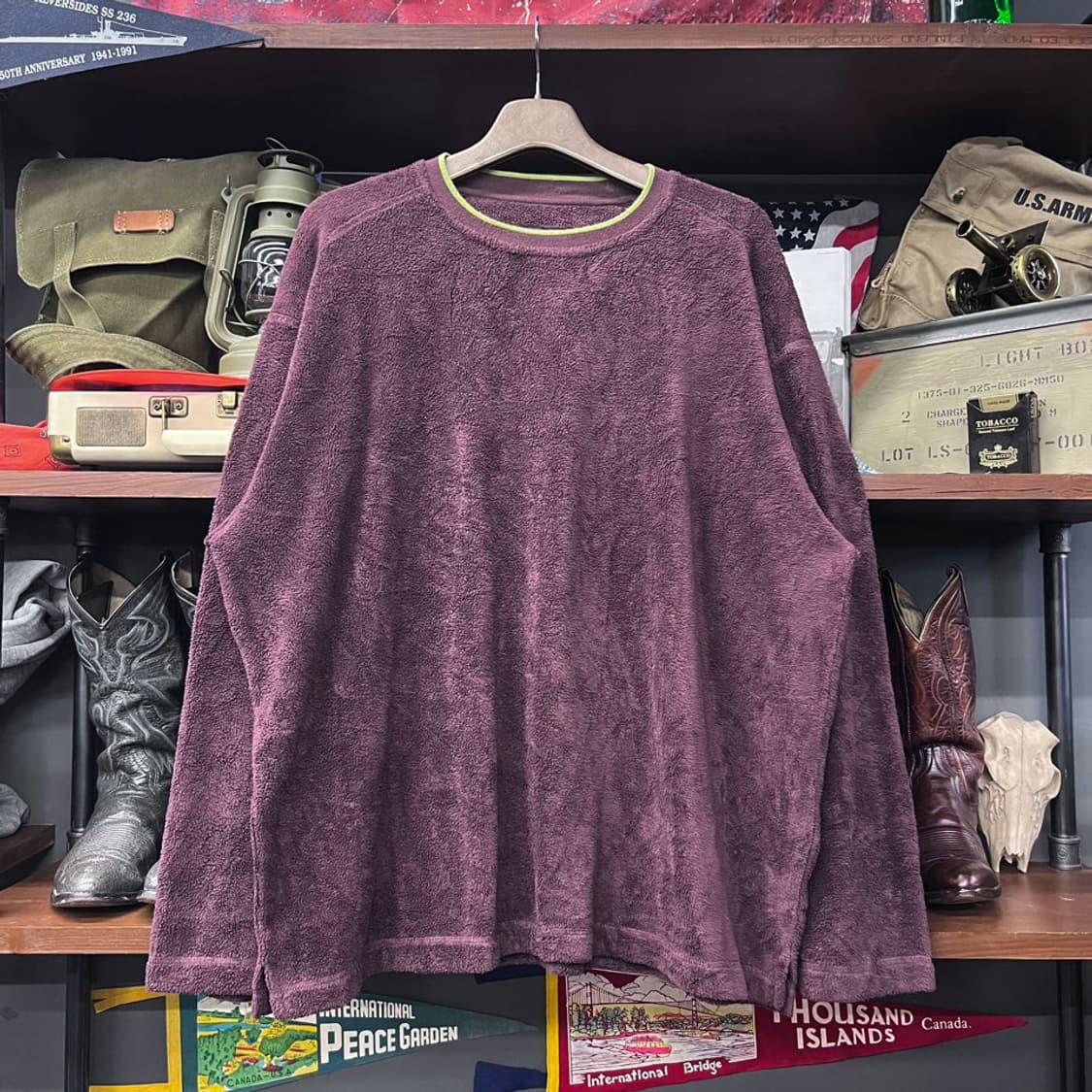 파타고니아 웜업 플리스 맨투맨 상품이미지1