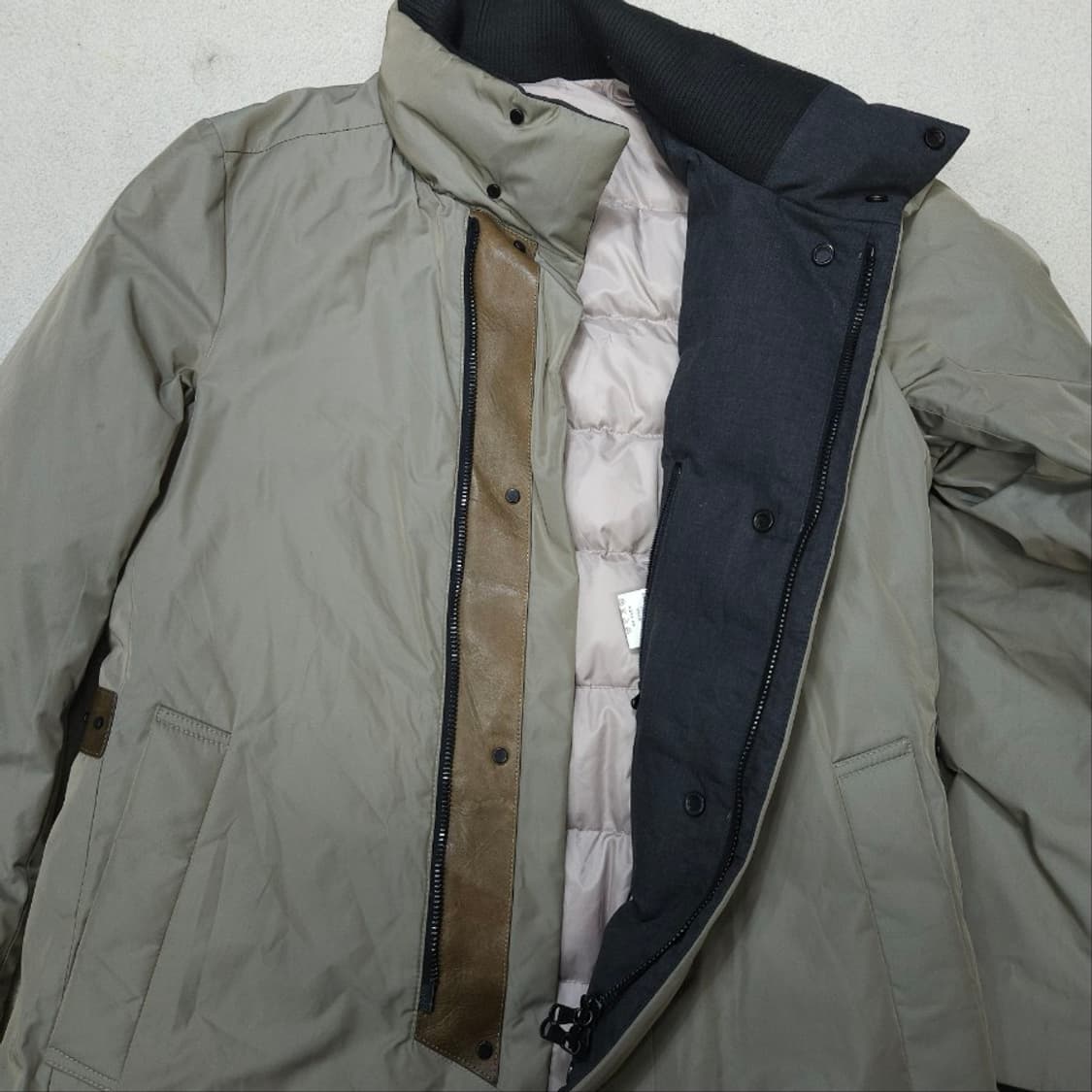 솔리드옴므 구스 다운 패딩 코트 105 상품이미지5