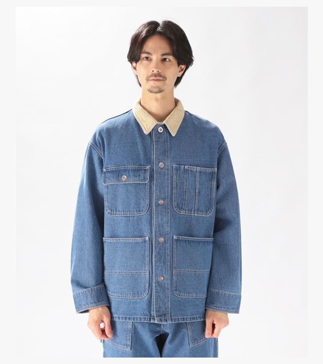 NIKO AND - DENIM COVERALL JACKET 상품이미지2
