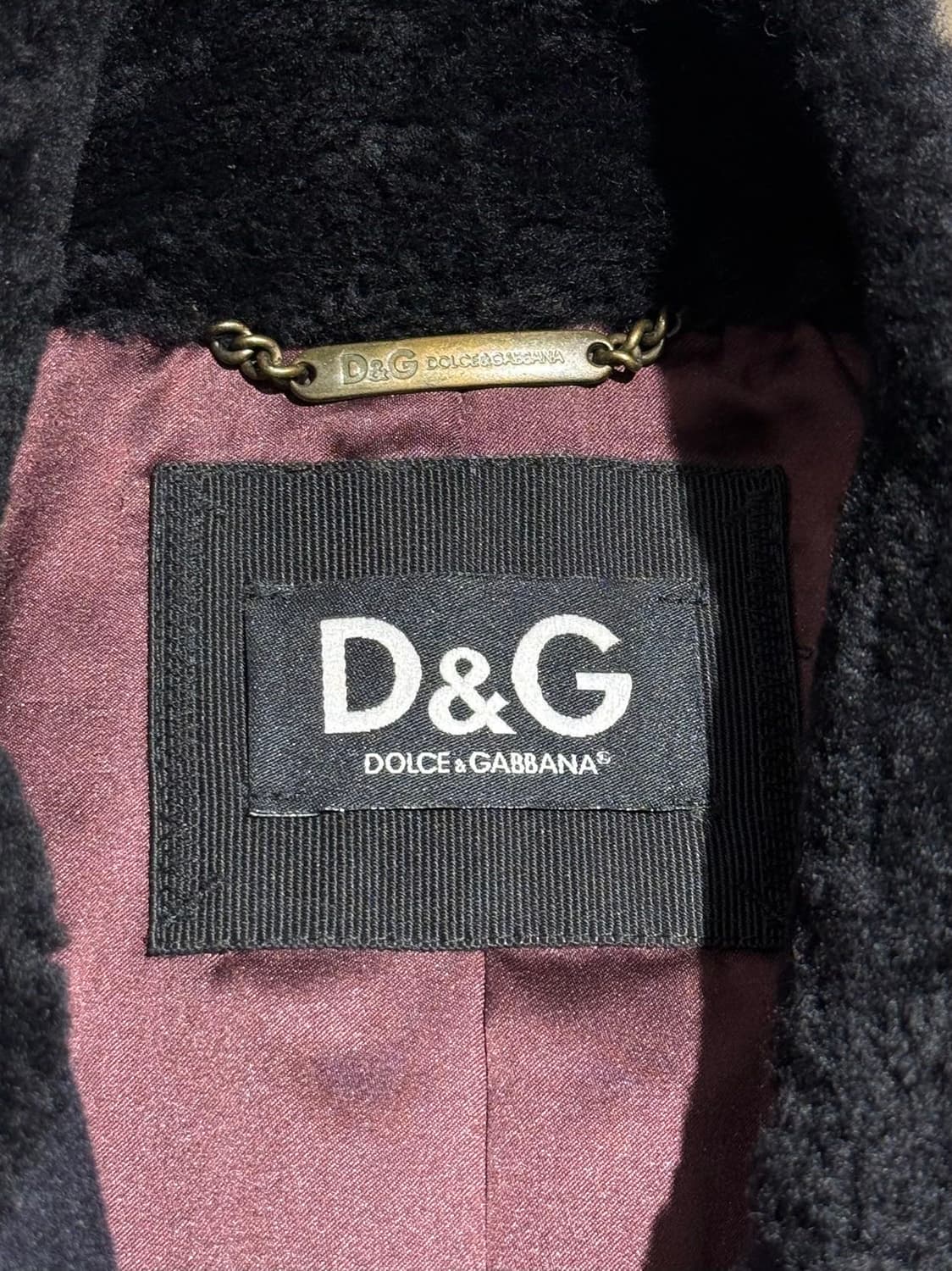 돌체앤가바나 네이비 나폴레옹 라나버진울 코트 상품이미지7