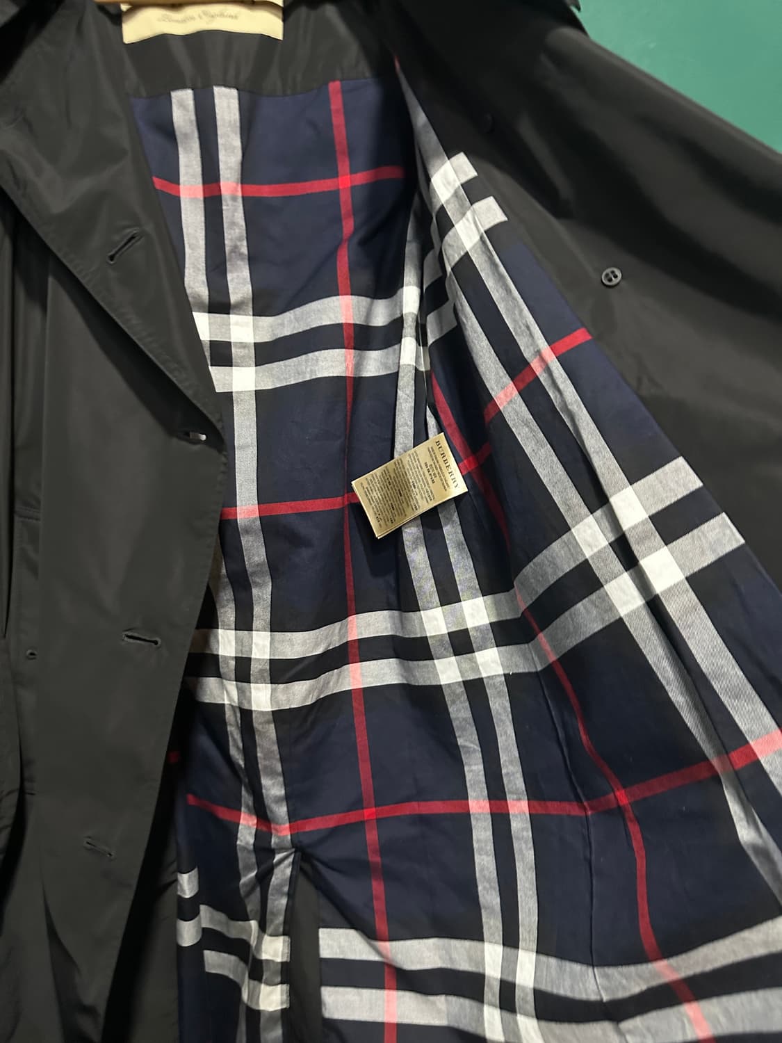 버버리 나일론 여성트렌치코트 uk6 상품이미지5