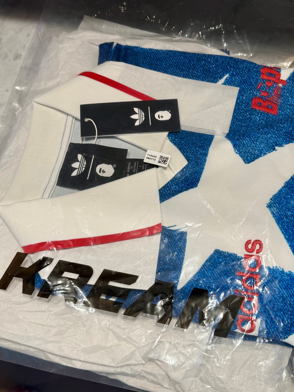 아디다스 베이프 롱슬리브 저지 XL 상품이미지3