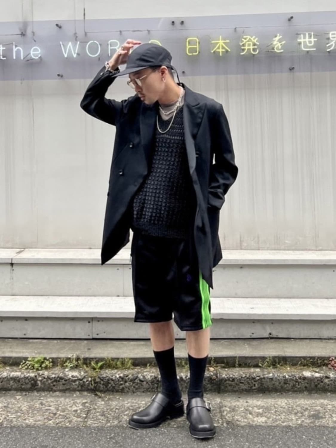 NEEDLES 니들스 × STUDIOUS 별주 트랙 쇼츠 팬츠  상품이미지5