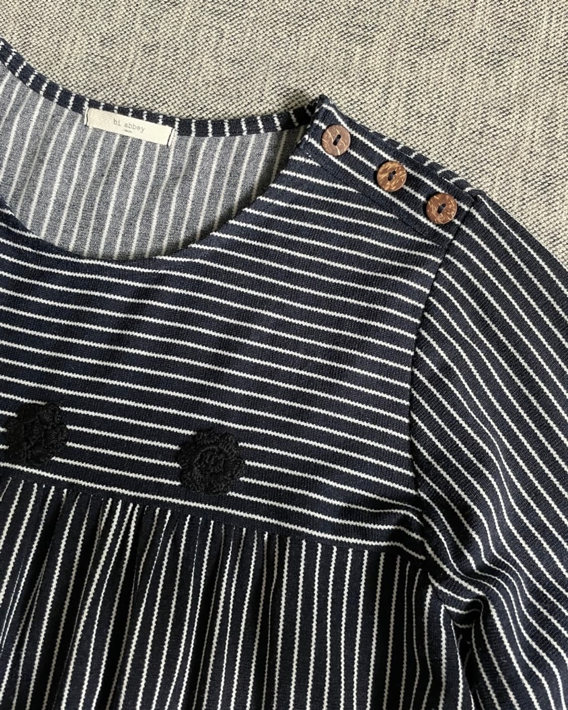 stripe patterned one-piece 상품이미지8