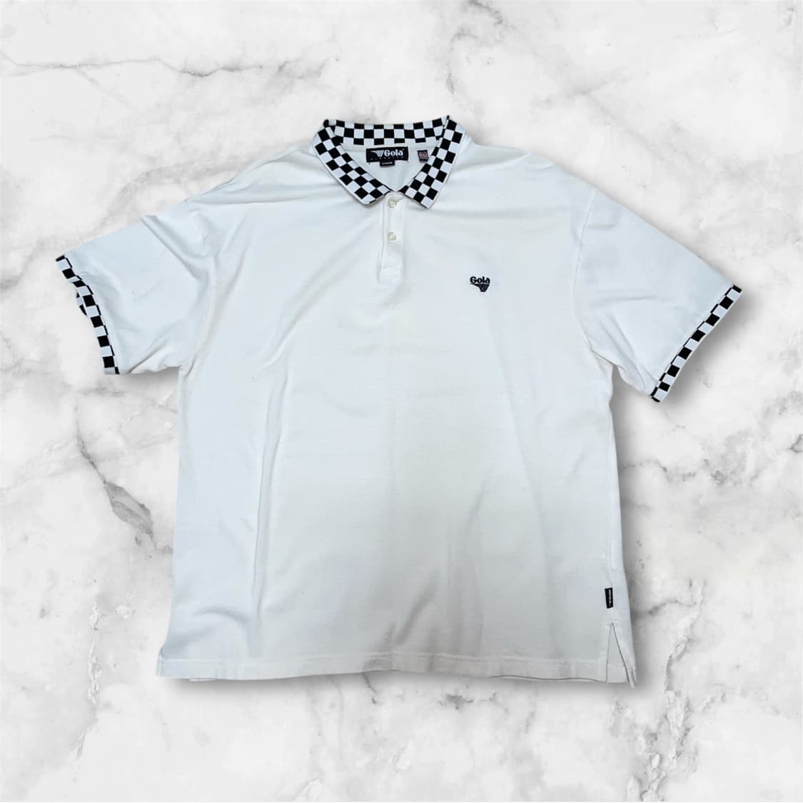 Gola - 체크 카라티 상품이미지1