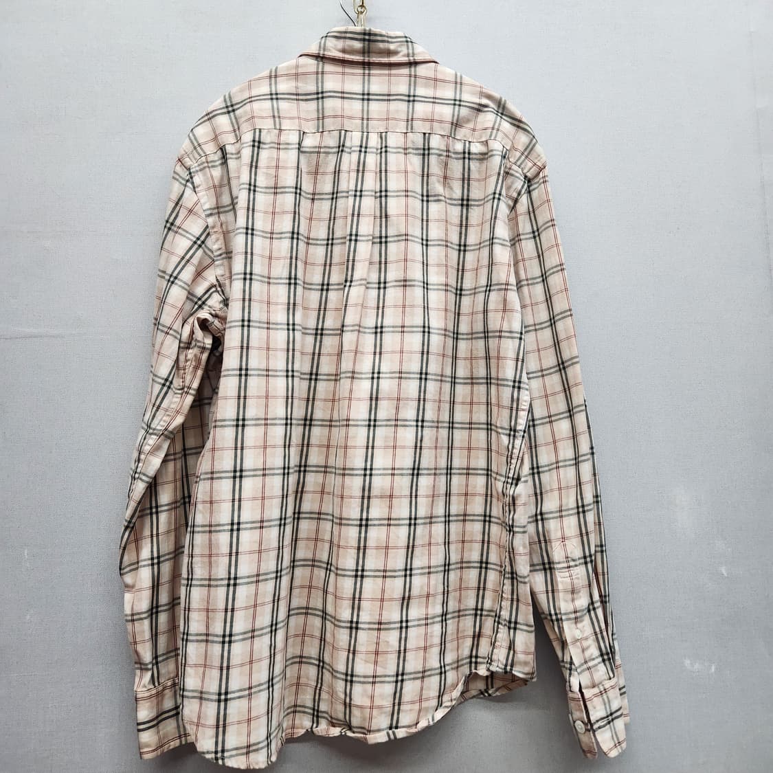 빈폴 로고 체크패턴 셔츠 100(L) 상품이미지4