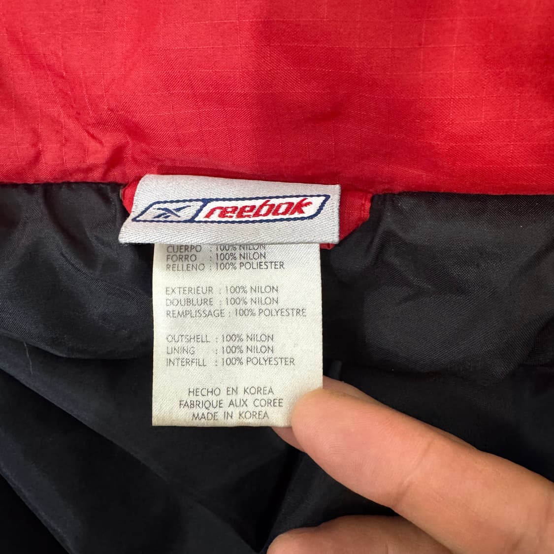 90s 리복 NFL 캔자스 시티 치프스 점퍼 (XL)  상품이미지7