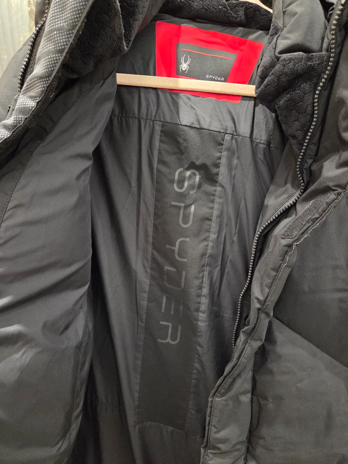 스파이더 롱 패딩 상품이미지5