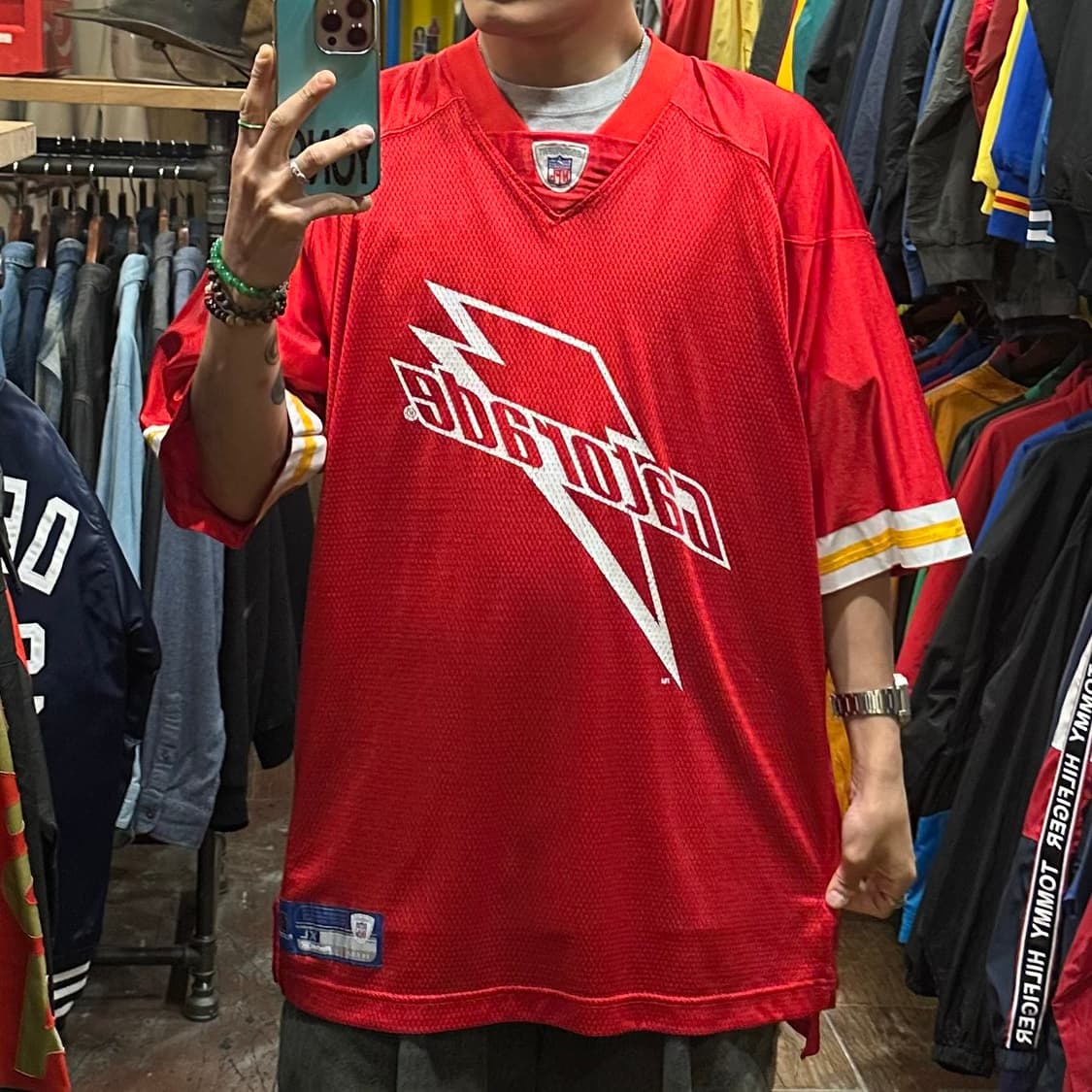 [HI] NFL 리복 반팔져지 레드 상품이미지2