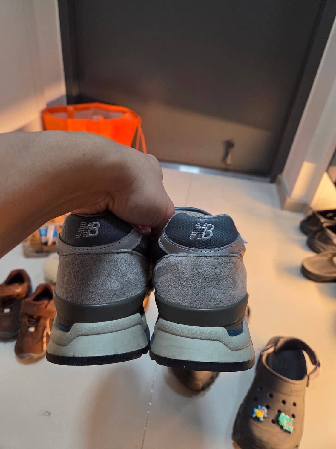 뉴발 998 그레이 실버 260사이즈 usa 상품이미지3