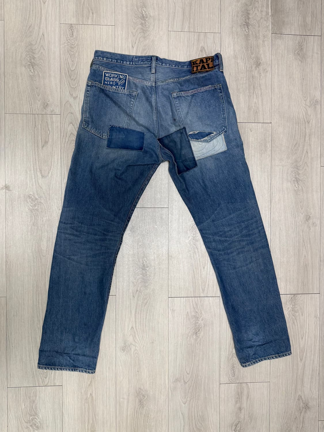 캐피탈 14온즈 데님 5P 몽키 시스코 인디고 36 상품이미지3