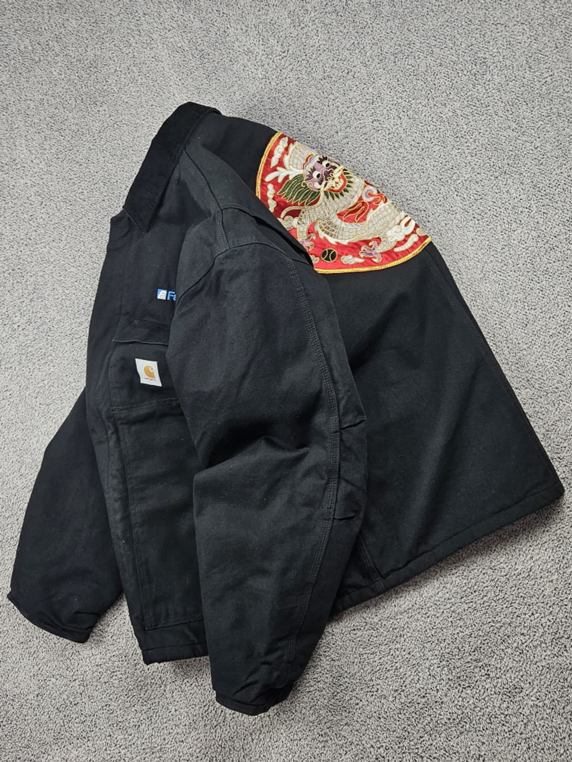 칼하트 C003 패치드 커스텀 아크틱 초어 워크 자켓 (XL)/10306 상품이미지1