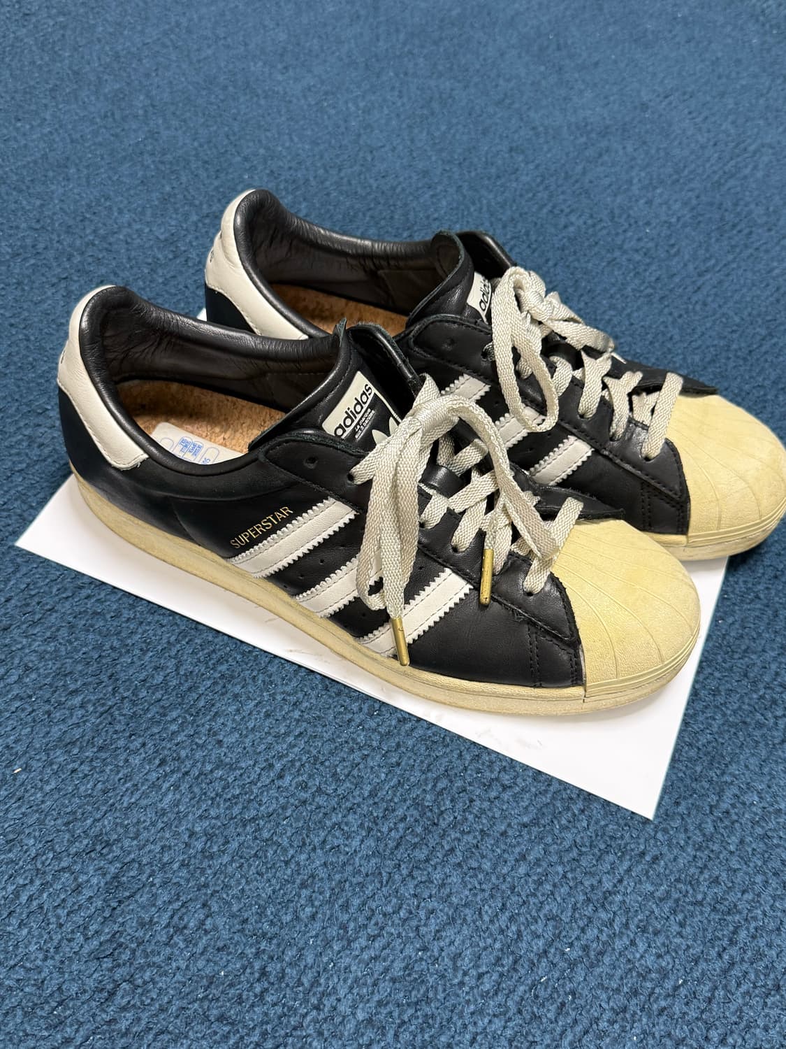 [270] 아디다스 슈퍼스타 프리미엄 블랙 상품이미지2
