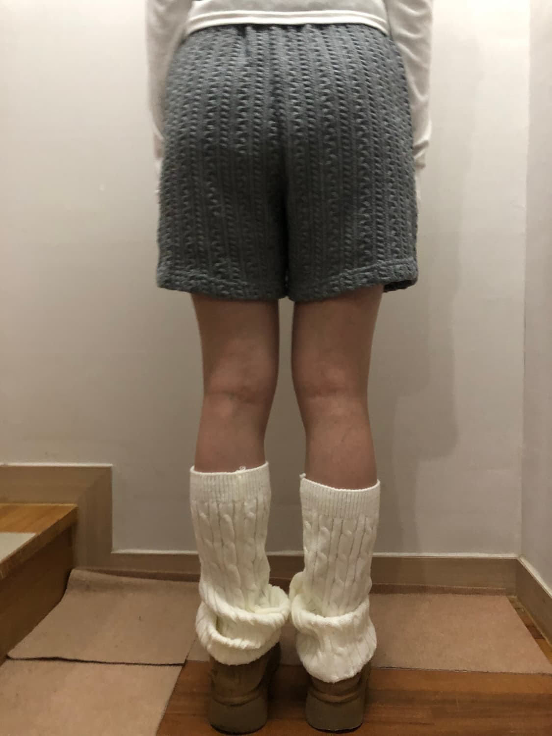 빈티지 그레이 니트 팬츠 상품이미지8