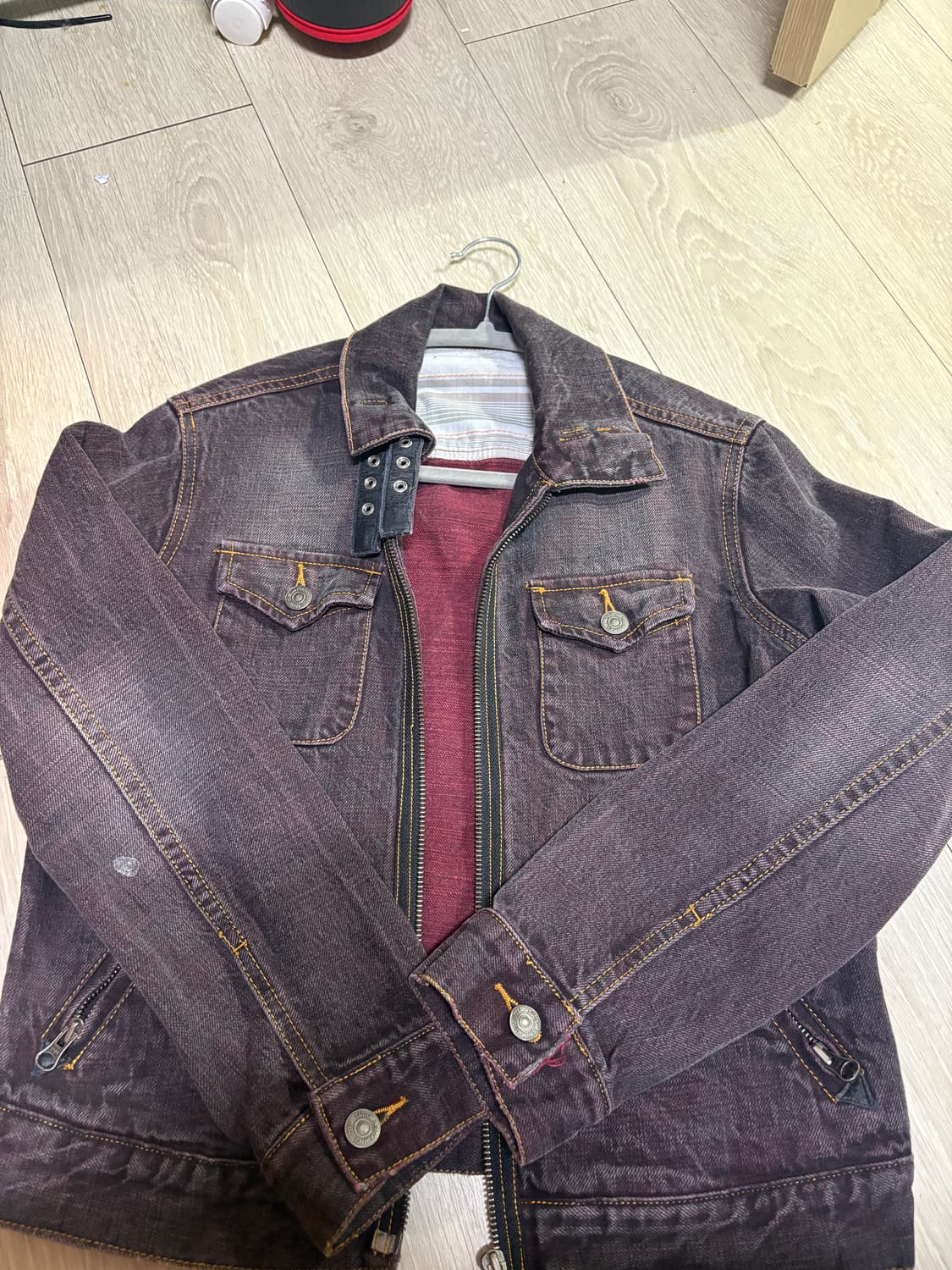 ppfm  펑크 데님 자켓 상품이미지3