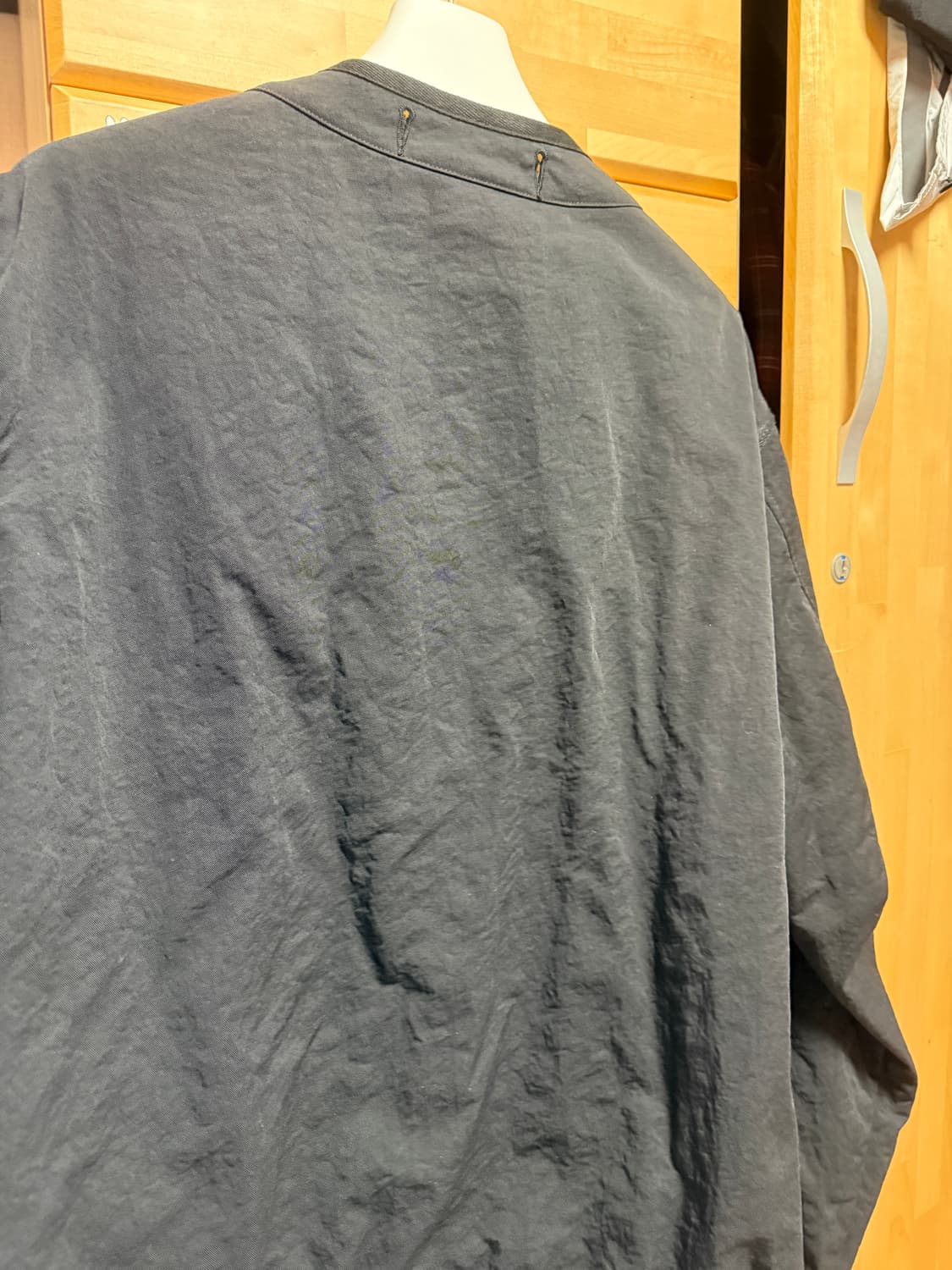 이얼즈어고 리버시블 라이너 자켓 블랙체크 상품이미지4