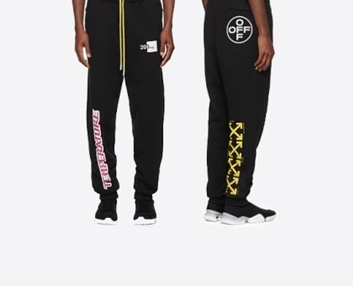 오프화이트 TEMPERATURE 스웻 조거 팬츠 상품이미지2