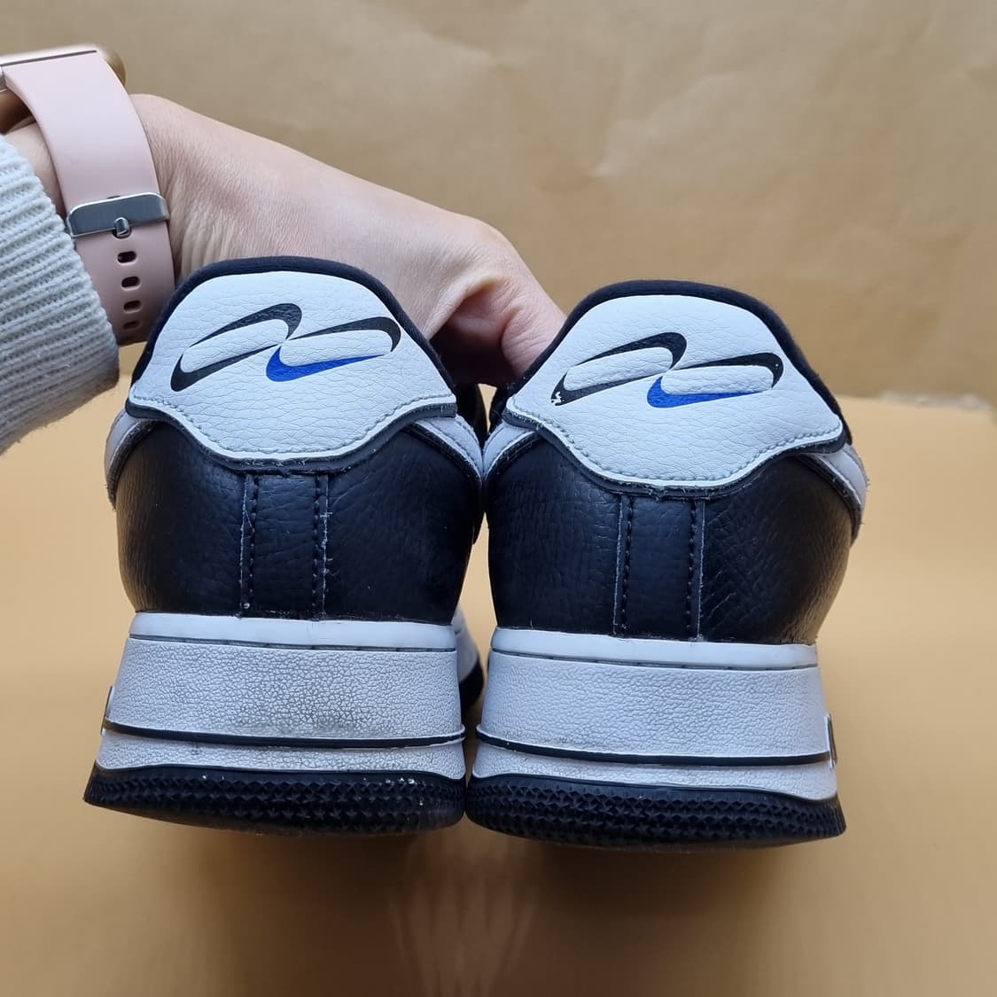 나이키 에어포스1 블랙화이트 남성운동화270  상품이미지4