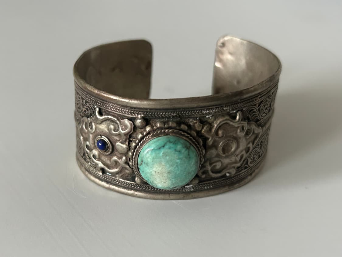 인도 빈티지 터키석 뱅글 상품이미지1