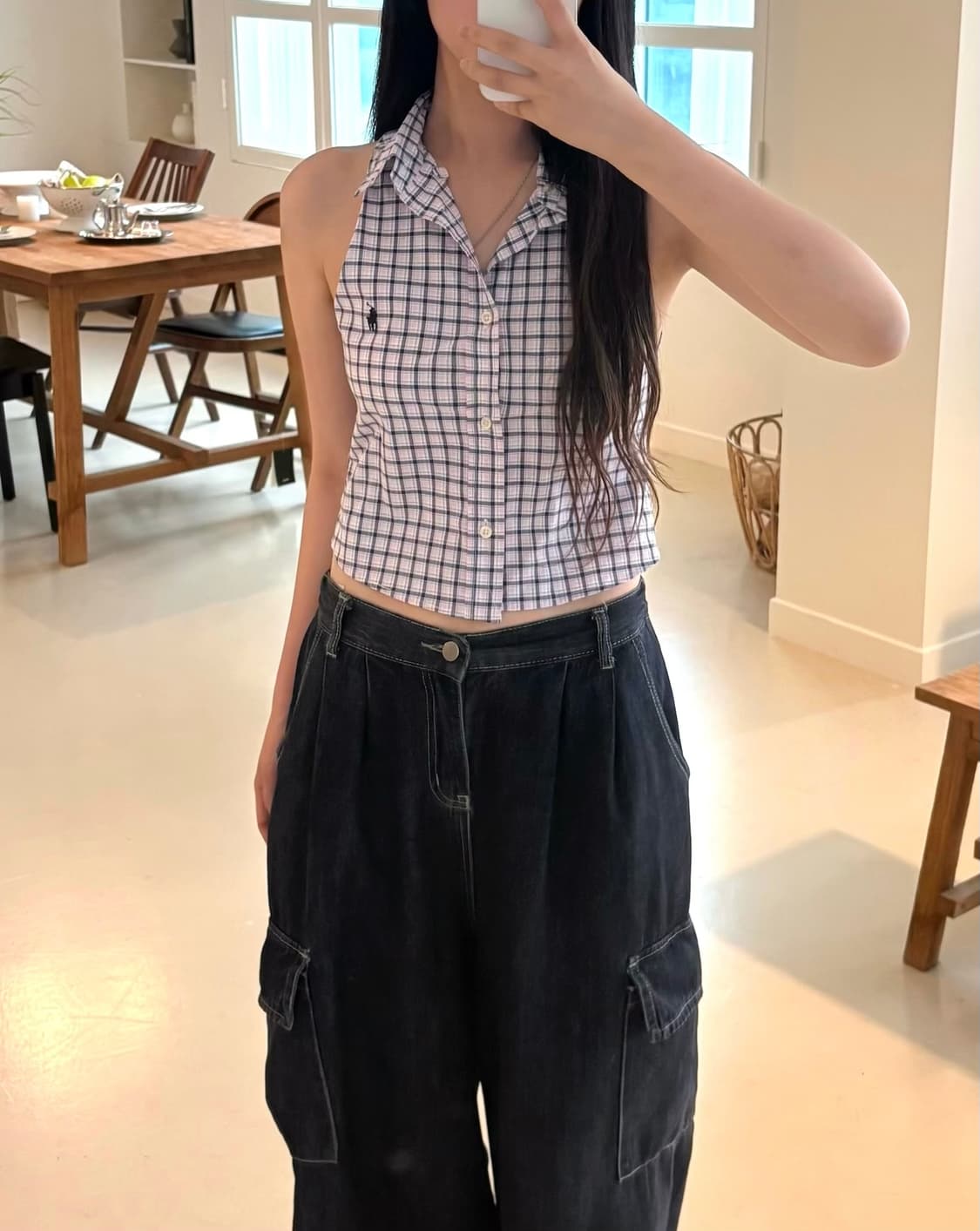 Polo Custom Halter Shirt 상품이미지3