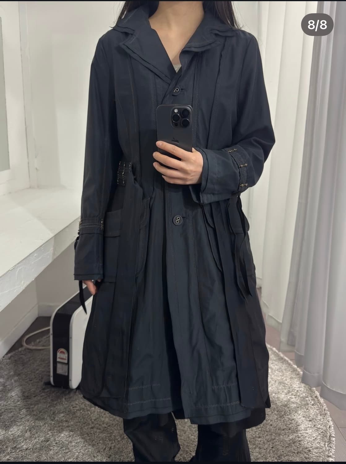 Ivisuto stud detail coat 상품이미지2