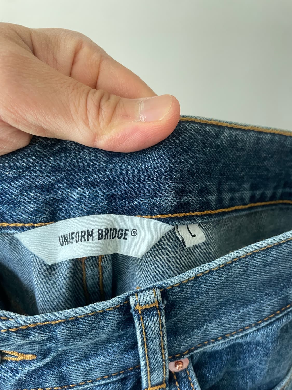 유니폼브릿지 빈티지 데님팬츠 상품이미지6