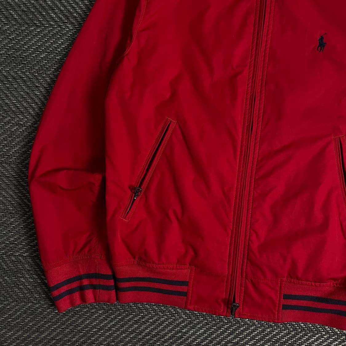 폴로 랄프로렌 포니 로고 트윌 코튼 해링턴 자켓o 3229 상품이미지3