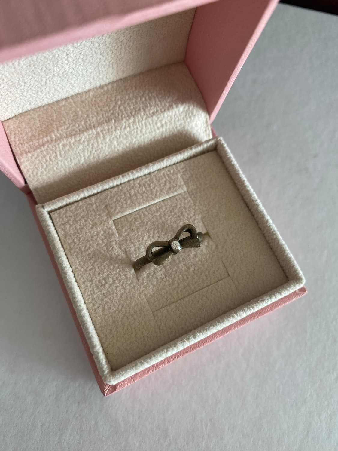 수입 빈티지 리본 반지 상품이미지1