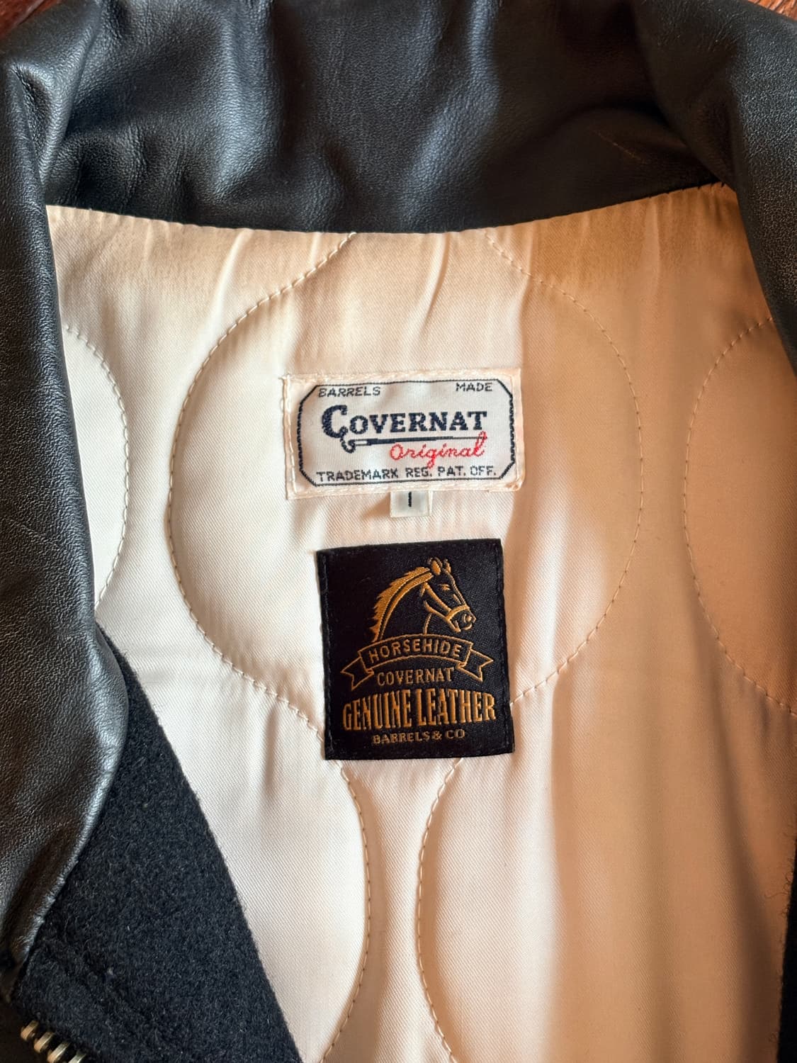 커버낫 남성 가죽자켓 상품이미지3