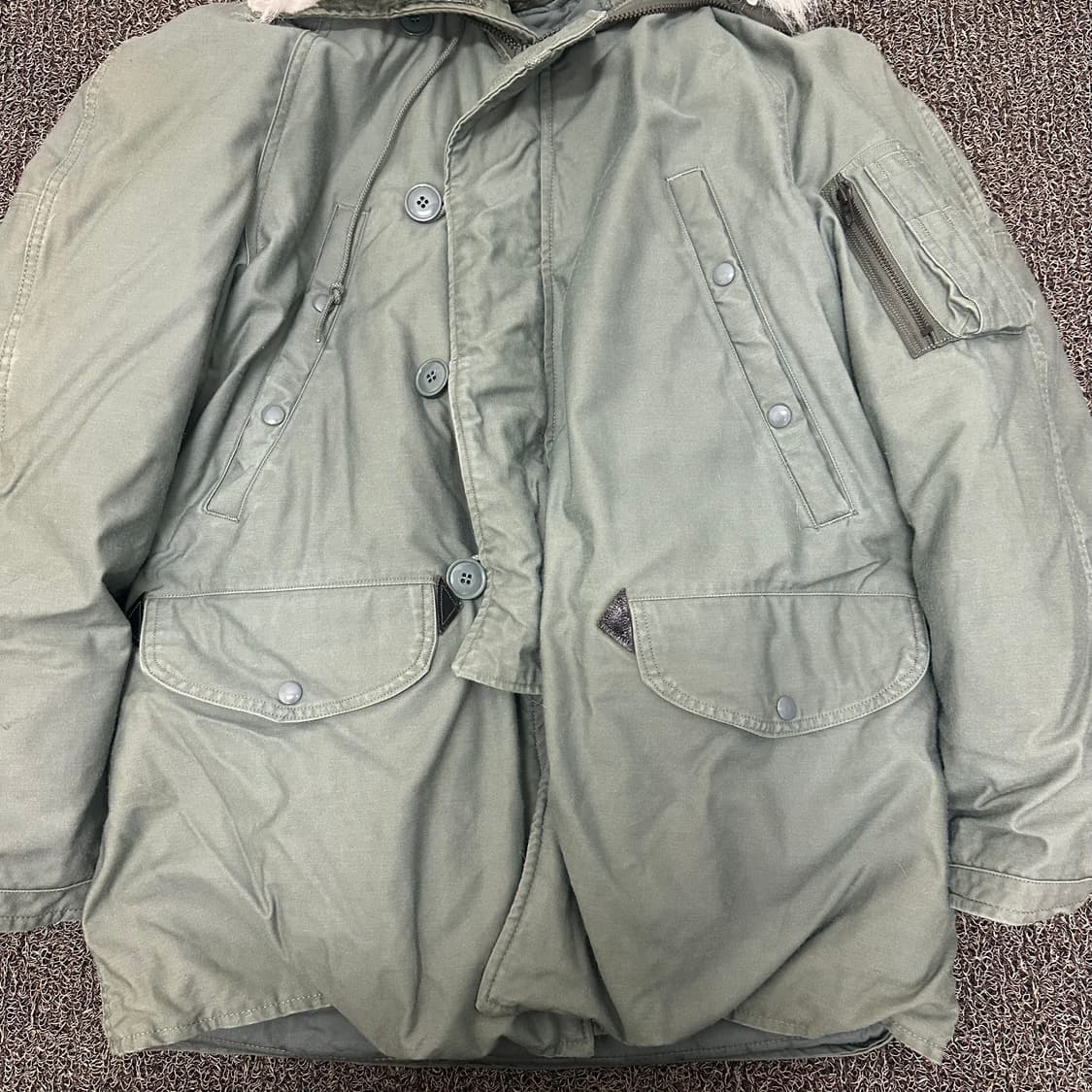 미군 밀리터리 오리지널 n3b 야상 점퍼 M 상품이미지3