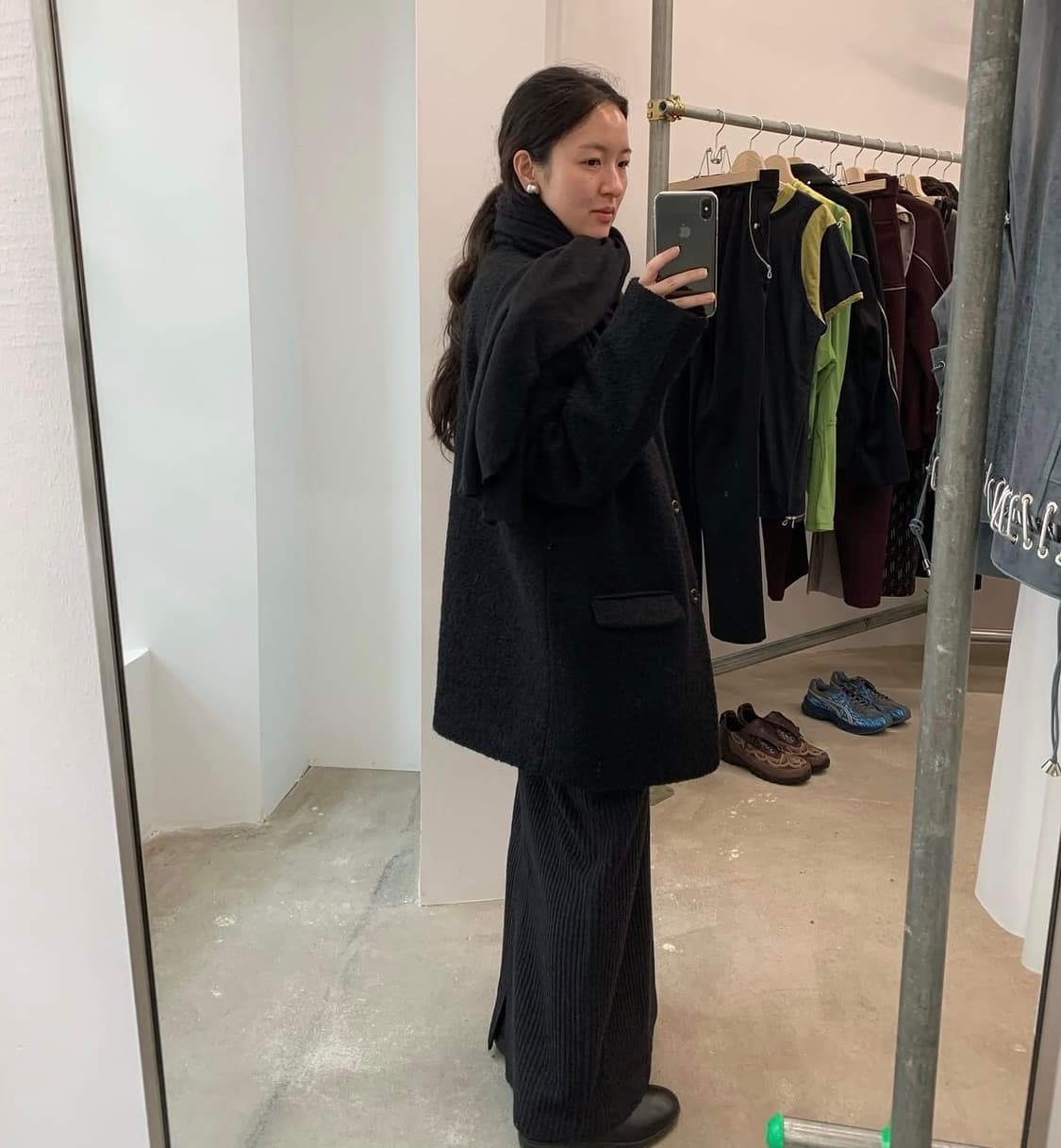 샵레터 레터 테디 부클 코트 (텍달린 새상품) 상품이미지2