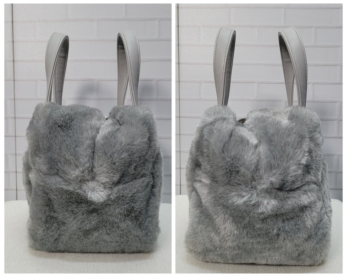 Volvik 볼빅 퍼 토트백 파우치백 그레이 상품이미지3