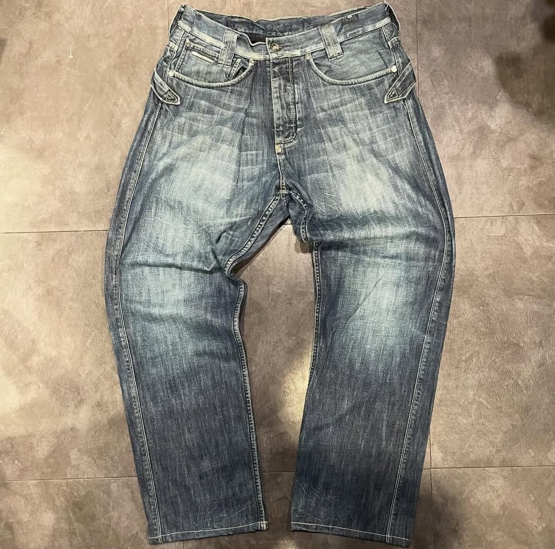 [IM] seanjohn 션존 힙합 데님 워싱팬츠  상품이미지4