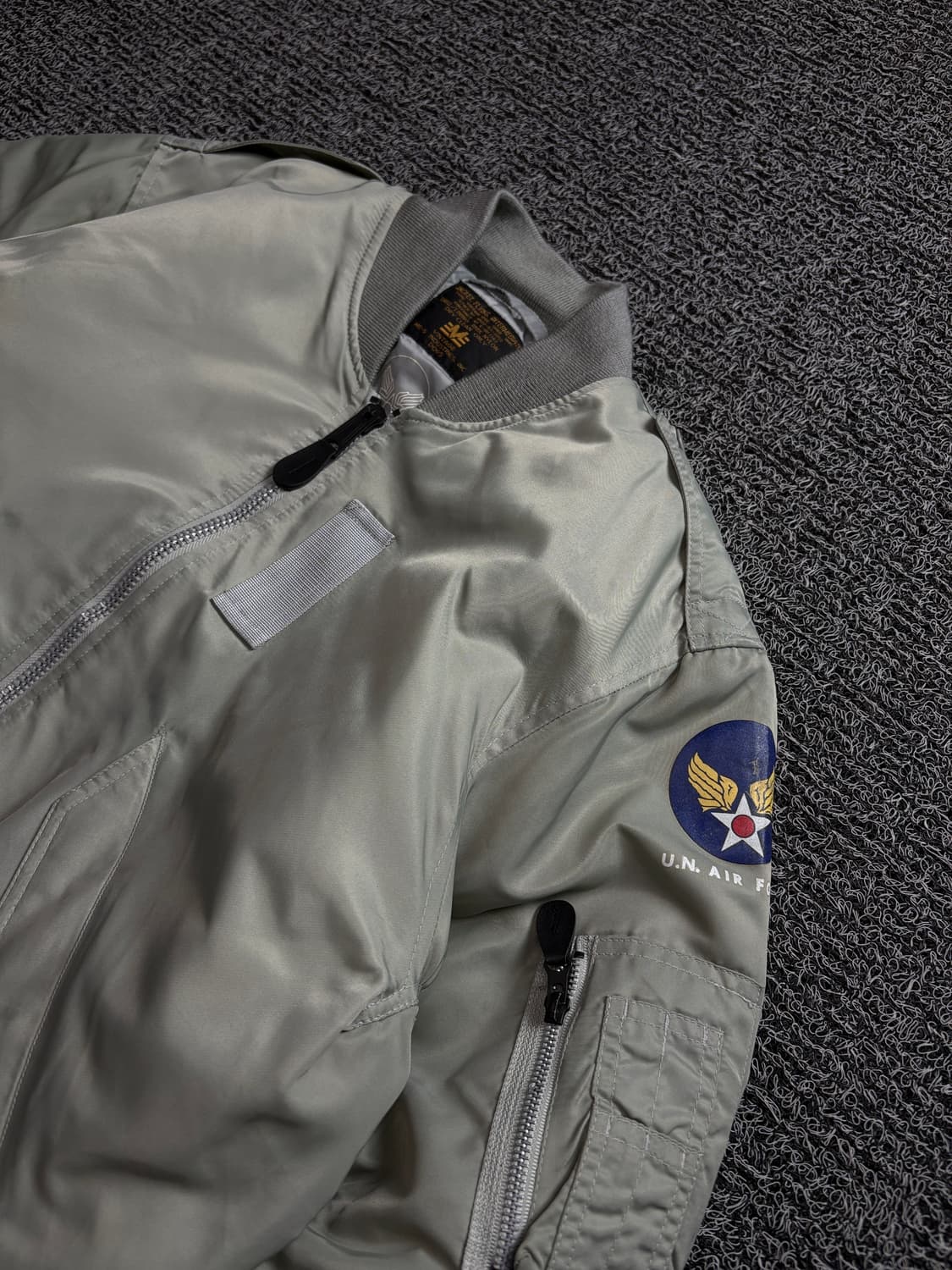 ME-S 인더스트리 미군 밀리터리 ma-1 항공 점퍼 1562 상품이미지3