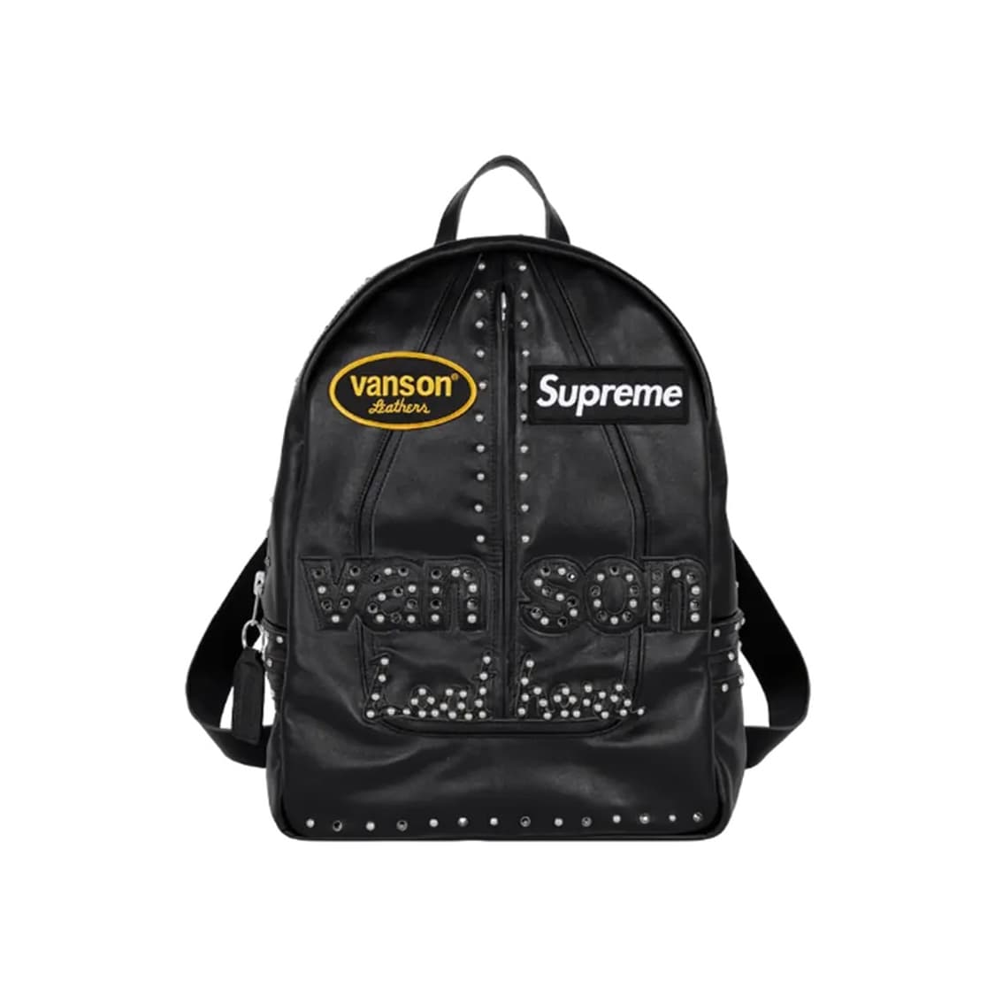 슈프림 x 밴슨 레더스 x B.B. 사이먼 백팩 블랙 Supreme 상품이미지1