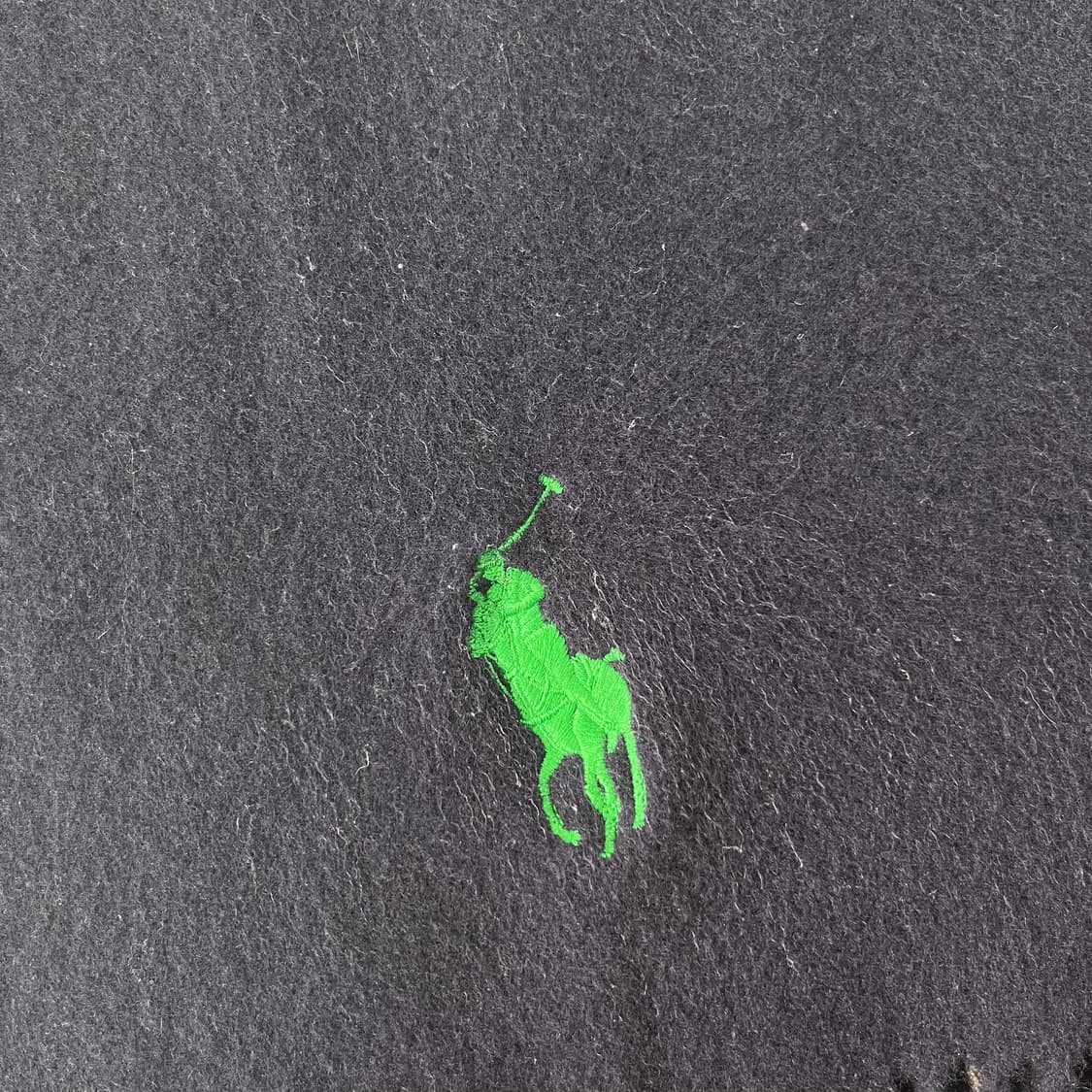 폴로랄프로렌 빅포니 네이비 램스울 머플러 상품이미지3