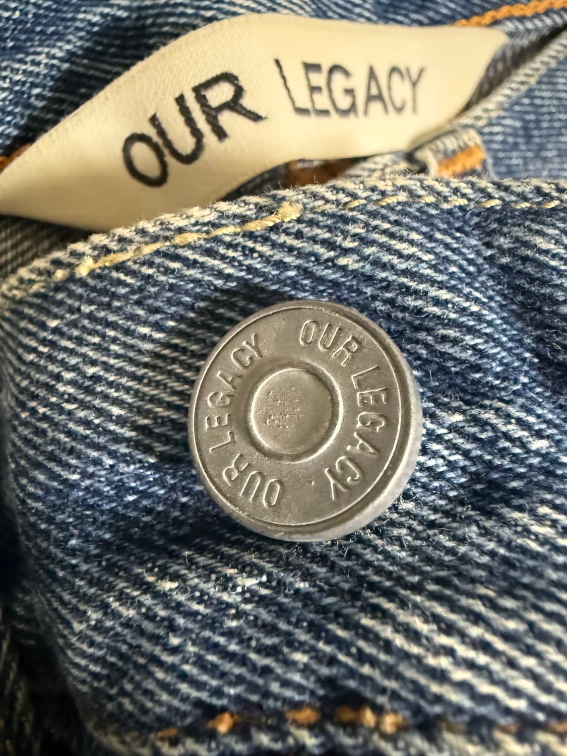 아워레가시 데님팬츠 S 상품이미지4