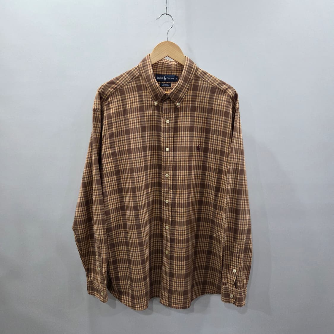 폴로랄프로렌 버튼다운 체크셔츠 XL  상품이미지1