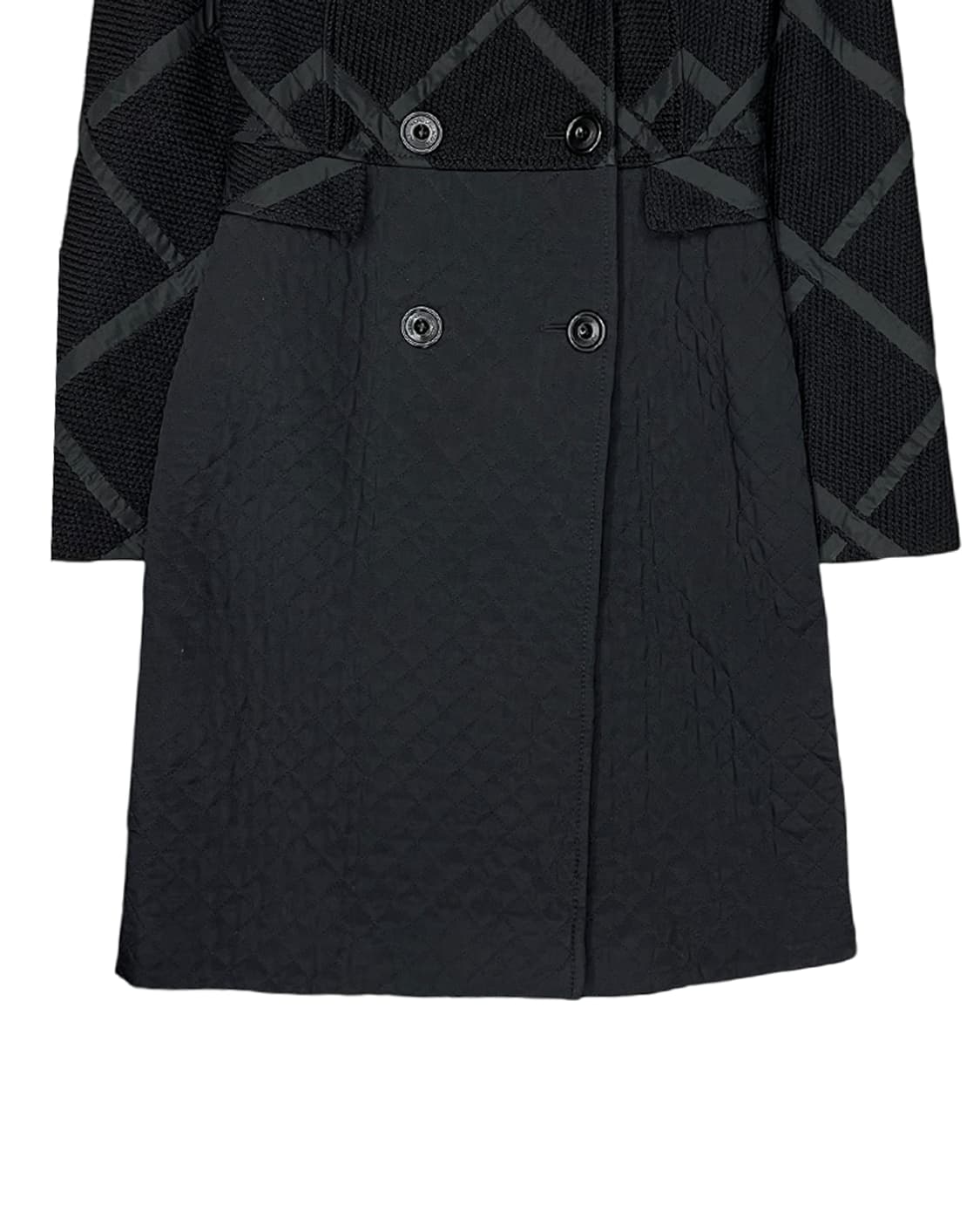 알레산드로 델라쿠아 듀얼 패턴 지오매트릭 코트 상품이미지7