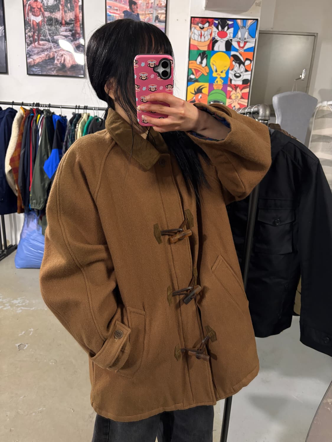 일제 빈티지 더플코트 상품이미지1