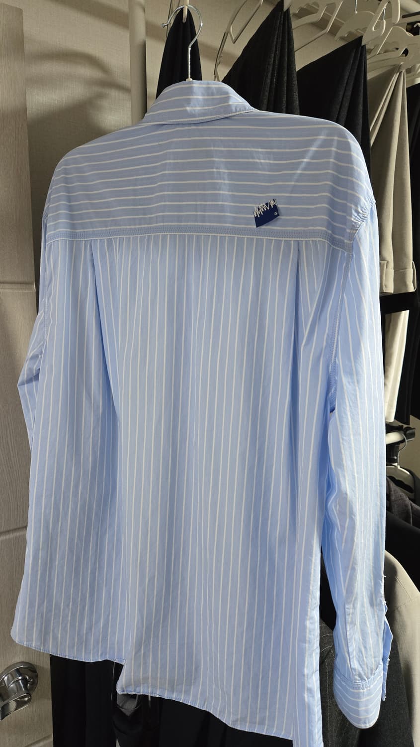 자라 아더에러 스트라이프 포플린 셔츠 상품이미지2