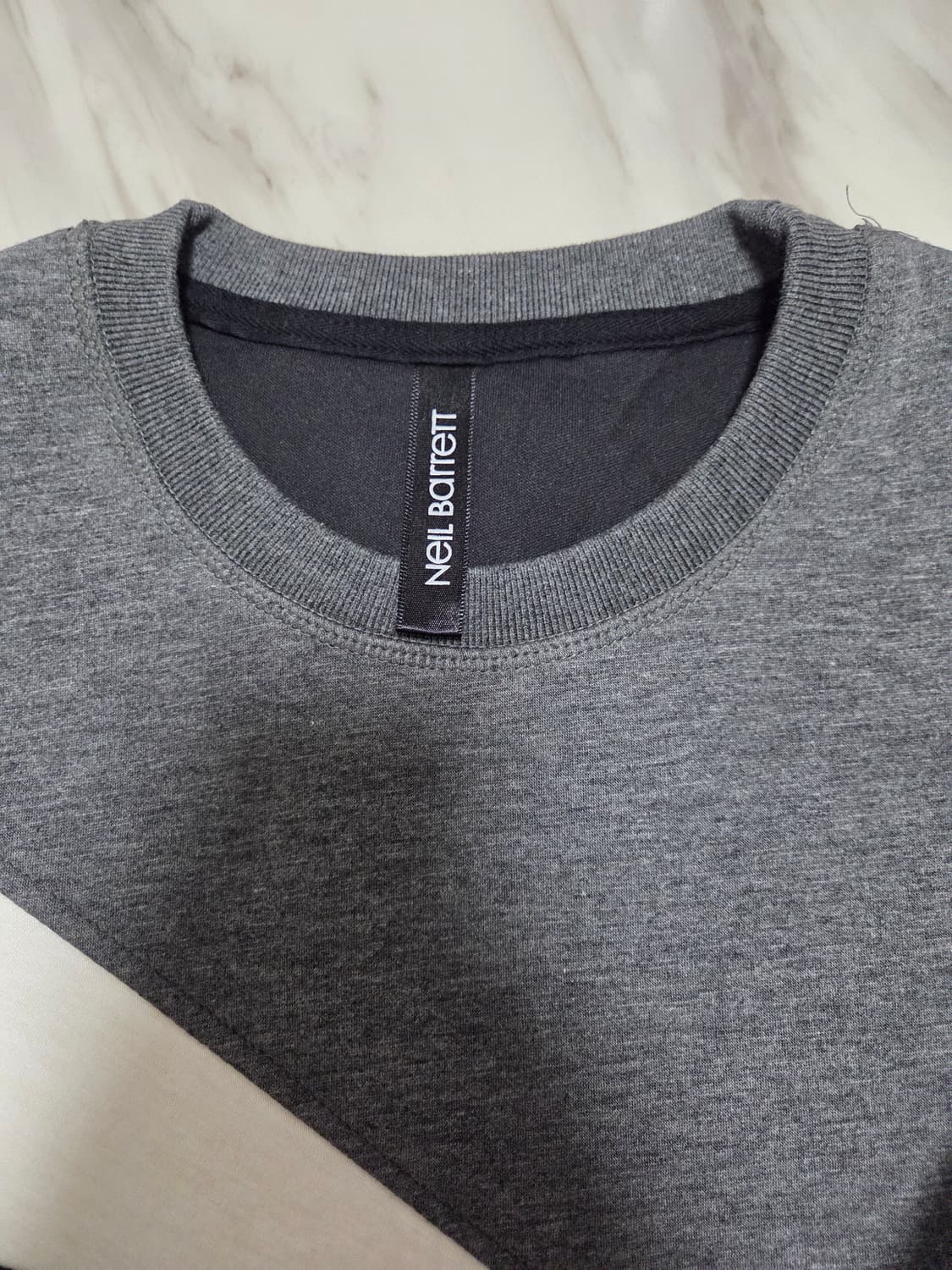 닐바렛 사이드 지퍼 네오프렌 맨투맨 상품이미지5