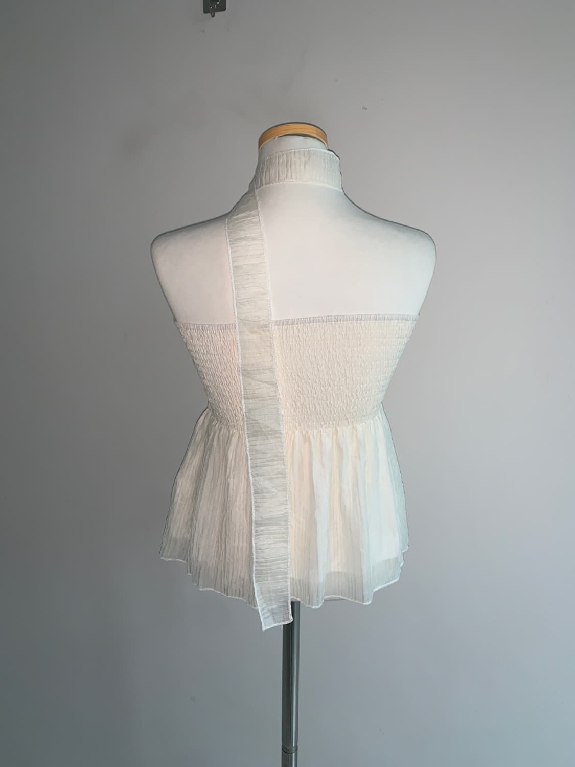 Muffler Blouse Top Set 상품이미지6