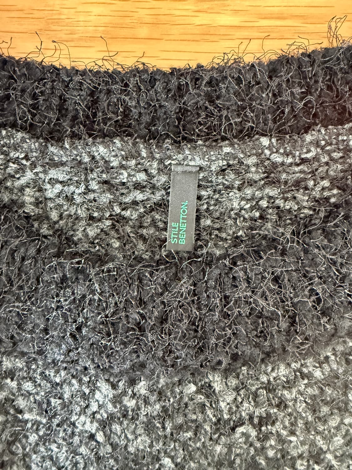 베네통(BENETTON) 케이프 니트 상품이미지7