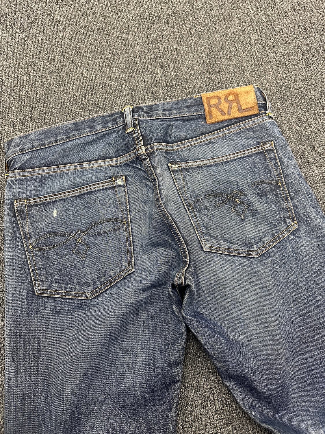 28) RRL 더블알엘 셀비지 슬림 데님팬츠 상품이미지2